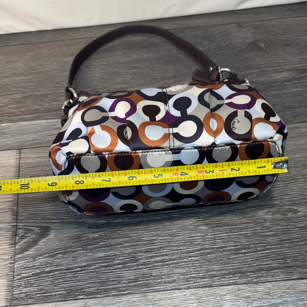 Coach Multicolor Circle Pattern Shoulder Bag small shoulder bag - Picture 8 of 11